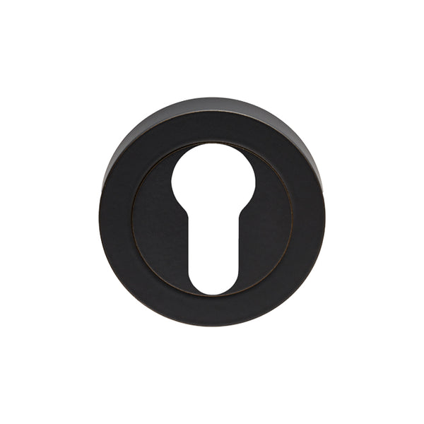 Carlisle Brass - Euro Escutcheon - Matt Black - EUL001MB - Choice Handles