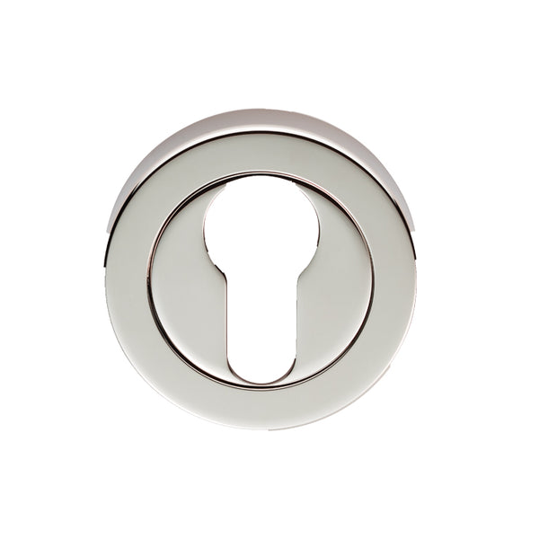 Carlisle Brass - Euro Escutcheon - Polished Nickel - EUL001PN - Choice Handles