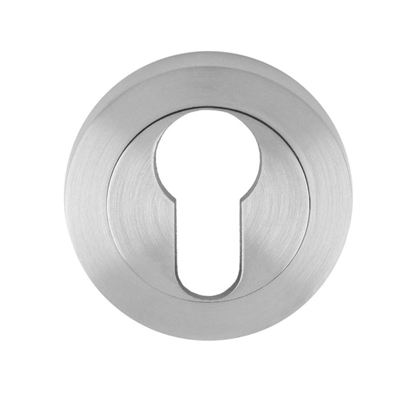 Carlisle Brass - Euro Escutcheon - Satin Chrome - EUL001SC - Choice Handles