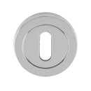 Carlisle Brass - Lock Escutcheon - Polished Chrome - EUL002CP - Choice Handles