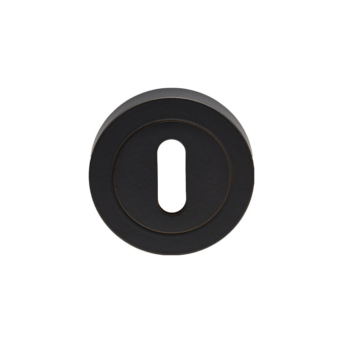 Carlisle Brass - Lock Escutcheon - Matt Black - EUL002MB - Choice Handles