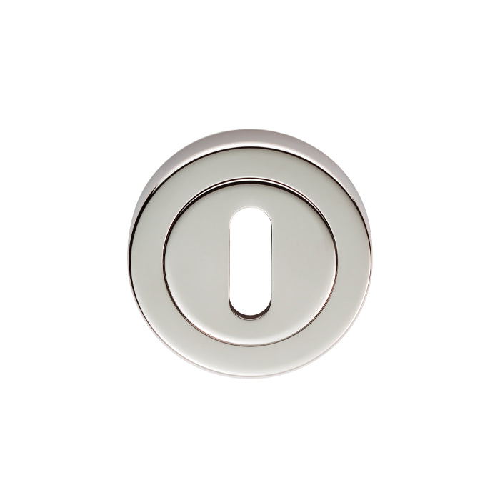 Carlisle Brass - Lock Escutcheon - Polished Nickel - EUL002PN - Choice Handles