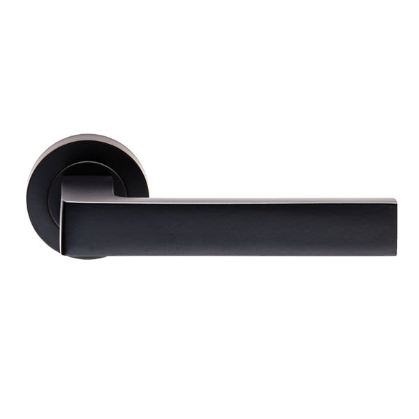 Carlisle Brass - Sasso Lever on Rose - Matt Black - EUL010MB - Choice Handles