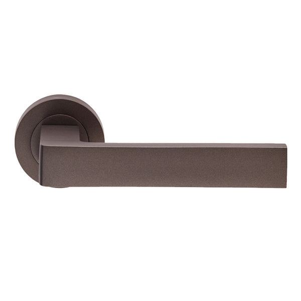 Carlisle Brass - Sasso Lever on Rose - Matt Bronze - EUL010MBRZ - Choice Handles