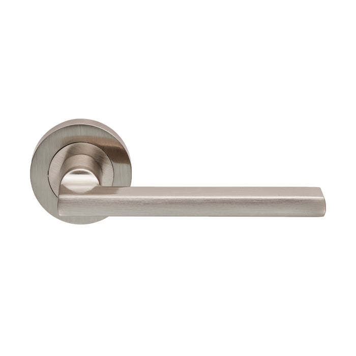 Carlisle Brass - Trentino Lever on Rose - Satin Nickel - EUL030SN - Choice Handles