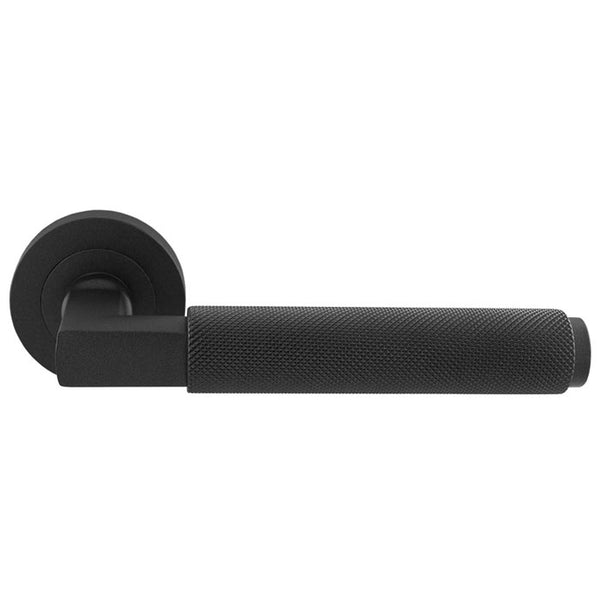 Carlisle Brass - Terazzo Lever On Round Rose - Matt Black - EUL060MB - Choice Handles