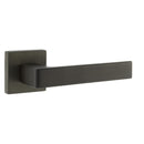 Atlantic Forme Asti Designer Lever on Minimal Square Rose - Urban Dark Bronze - FMS254UDB - Choice Handles