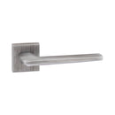 Atlantic - Forme Boston Designer Lever on Minimal Square Rose - Urban Graphite - FMS422UG - Choice Handles