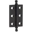 Hoxton 50x35mm Final Hinge - Matt Black - HOX800MB - Pair - Choice Handles