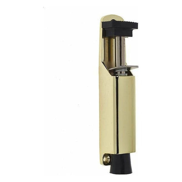 Frelan - Foot Operated Door Holder 180mm - Polished Brass - IA4307PB - Choice Handles