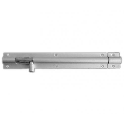 Frelan - Straight Barrel Bolt 150 x 25mm - Satin Anodised Aluminium - J1001SF - Choice Handles
