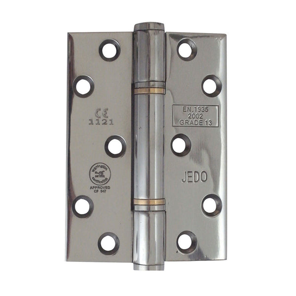 Frelan - Steel Self Lubricating Hinges Butt Hinge 102x76x3mm G13 - Polished Stainless Steel - J2050PSS - Choice Handles