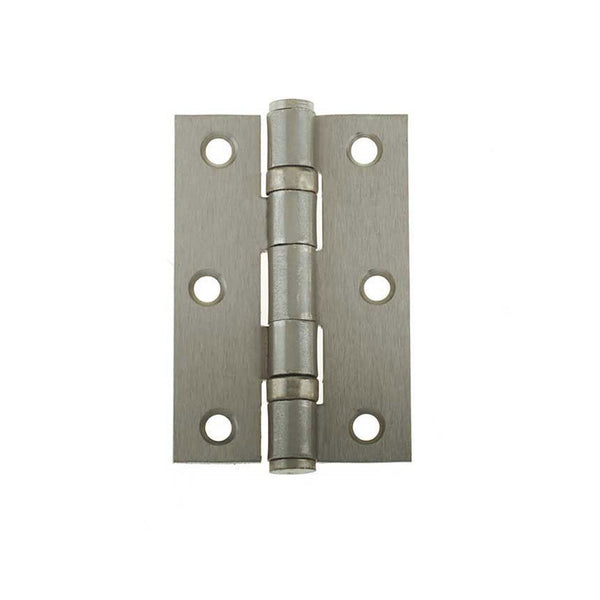 Frelan - Steel Ball Bearing Hinge 58x89x2mm - Satin Nickel - J8501SN - Choice Handles