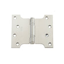 102 x 127 x 3mm Parliament Projection Ball Bearing Hinges - Satin Stainless Steel - J9459SSS - Choice Handles