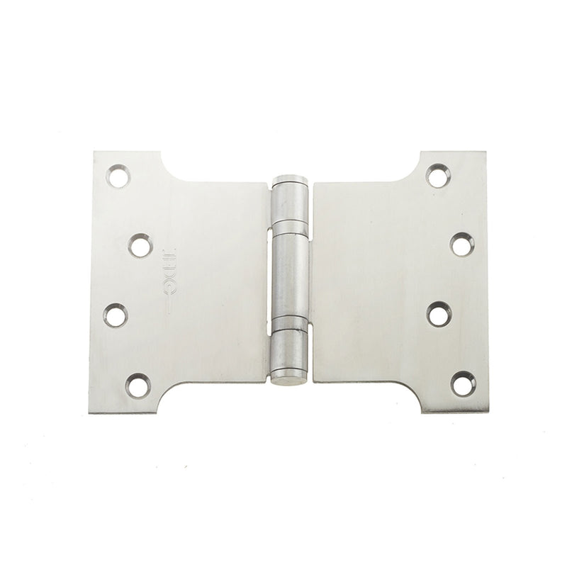 102 x 152 x 3mm Parliament Projection Ball Bearing Hinges - Satin Stainless Steel - J9469SSS - Choice Handles