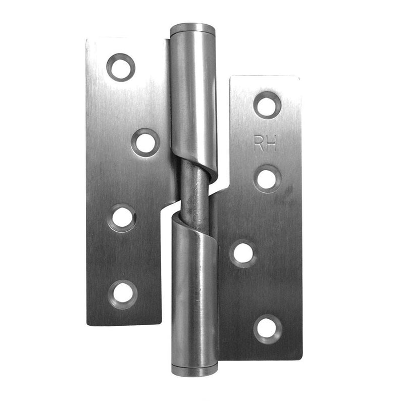 Frelan - Rising Butt Hinges 102 x 76 x 3mm - Right Hand - Satin Stainless Steel - J9510RHSSS - (Pair) - Choice Handles