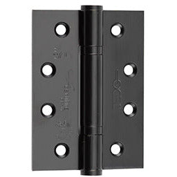 Frelan - Grade 13 Polymer Bearing Hinges 3 Knuckle 102x76x3mm - Black - J9603BL (Pair) - Choice Handles
