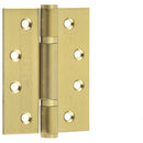 Frelan - Grade 13 Polymer Bearing Hinges 3 Knuckle 102x76x3mm - Satin Brass - J9603SB (Pair) - Choice Handles