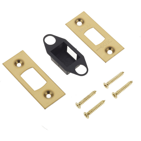 Frelan - Accessory Pack for JL-HDB Heavy Duty Tubular Dead Bolts - Polished Brass - JL-ACDPVD - Choice Handles