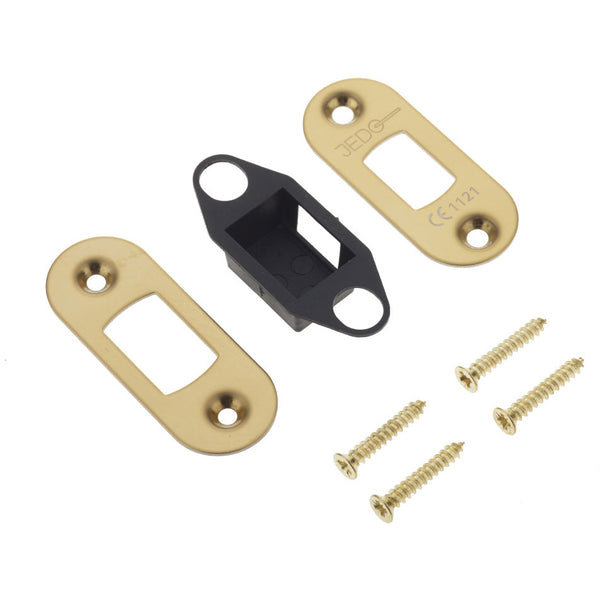 Frelan - Radius Accessory Pack for JL-HDB Heavy Duty Tubular Dead Bolts - Polished Brass - JL-ACDRPVD - Choice Handles