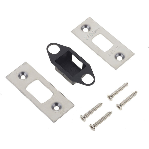 Frelan - Accessory Pack for JL-HDB Heavy Duty Tubular Dead Bolts - Satin Stainless Steel - JL-ACDSS - Choice Handles