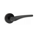 Frelan - Nero Vecta Lever Door Handle on Round Rose - Matt Black - JMB501 - Choice Handles