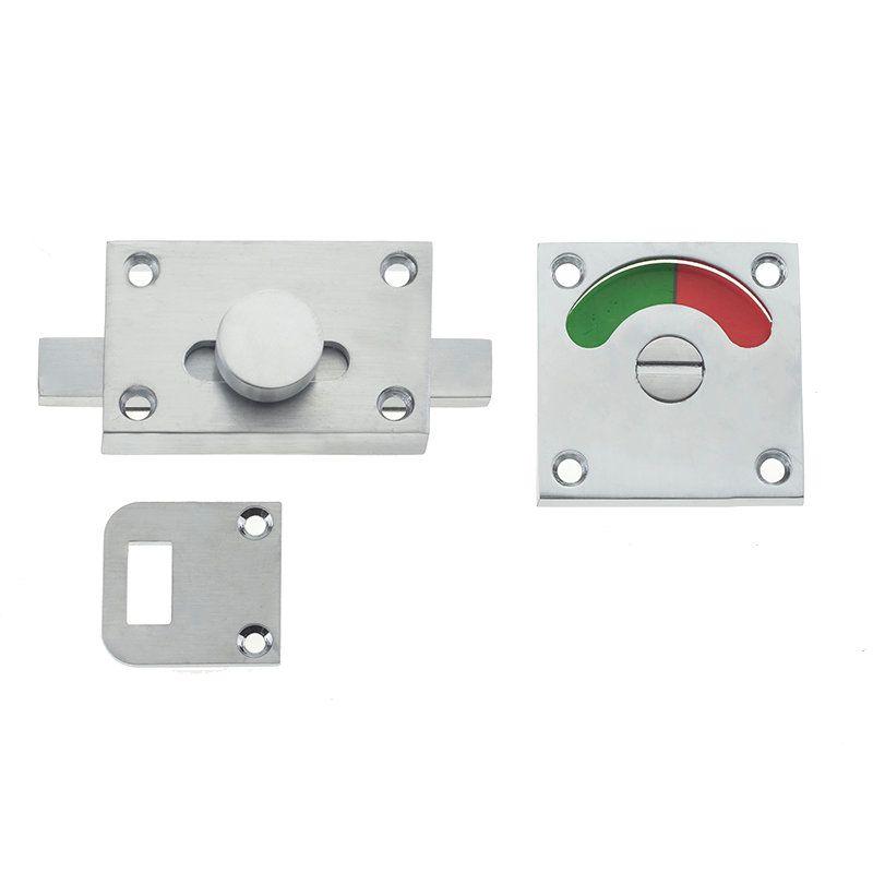 Frelan - Toilet Indicator Bolt - PVD Satin Chrome - JV2552SC - Choice Handles