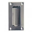 Frelan - Rectangular Flush Pull (89mm x 42mm) - Polished Chrome - JV428APC - Choice Handles
