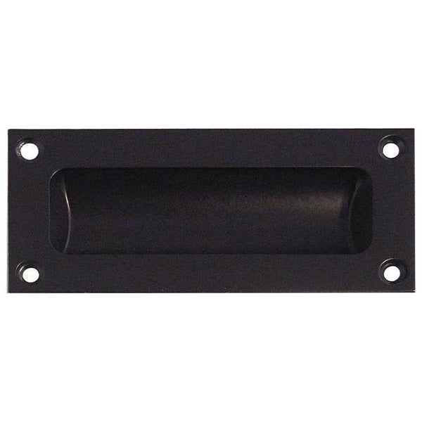 Frelan - Rectangular Flush Pull (75mm x 40mm) - Black - JV428BL - Choice Handles
