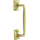 Frelan - Pull Handle 150mm - Pub Style - Polished Brass - JV90APB - Choice Handles