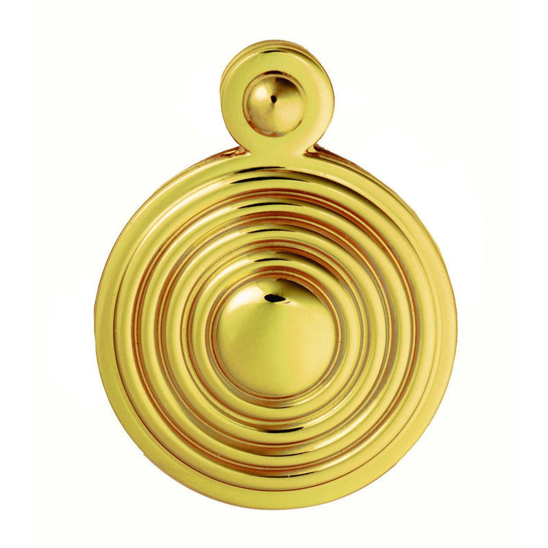 Carlisle Brass - Queen Anne Covered Escutcheon - Polished Brass - M1000 - Choice Handles