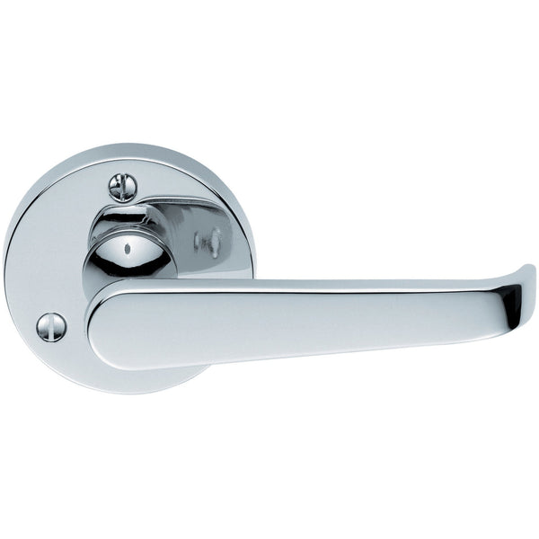 Carlisle Brass - Victorian Lever on Round Rose - Polished Chrome - M32CP - Choice Handles