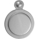 Carlisle Brass - Covered Escutcheon  - Polished Chrome - M42CP - Choice Handles
