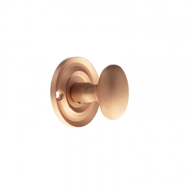 Atlantic Old English Solid Brass Oval WC Turn and Release - Urban Satin Copper - OEOWCUSC - Choice Handles