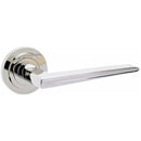 Burlington - Mayfair Lever on Rose - Polished Nickel - BUR10PN - Choice Handles