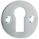 Frelan - Standard Profile Round Keyhole Escutcheon - Satin Chrome - JV41SC - Choice Handles