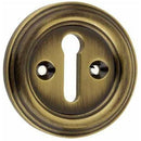 Frelan - Parisian Standard Profile Escutcheon - Antique Bronze - JV604AB - Choice Handles