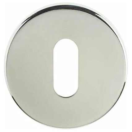 Frelan - Standard Profile Keyhole Escutcheon - Polished Stainless Steel - JPS03 - Choice Handles