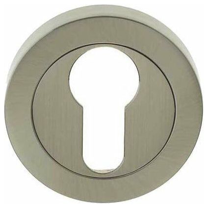 Frelan - Euro Profile Escutcheons - Satin Nickel - JV503ESN - Choice Handles