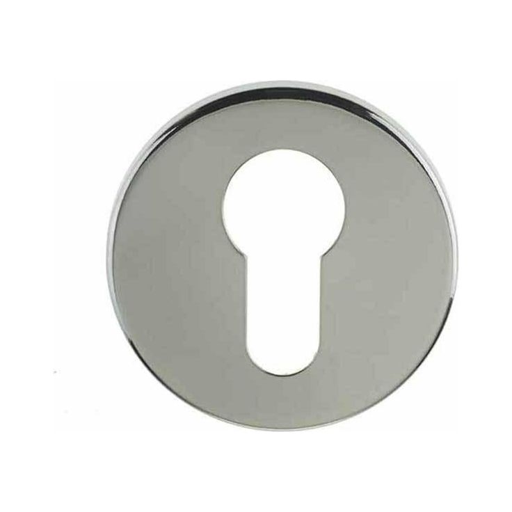 Frelan - Euro Profile Escutcheon 52mm x 8mm - Polished Stainless Steel - JPS18 - Choice Handles