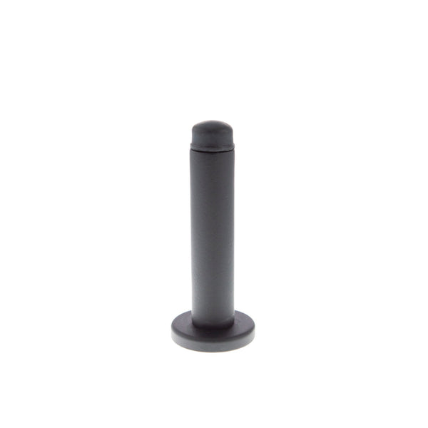 Atlantic Premium Wall Mounted Door Stop on Concealed Fix Rose - Matt Black -  ADSWPMB - Choice Handles