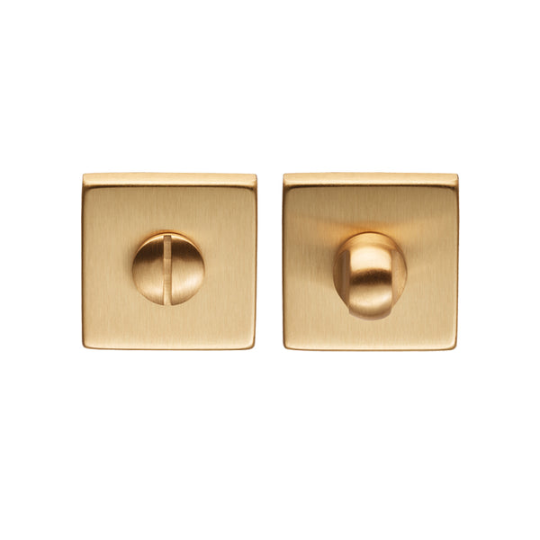 Manital - Square Standard Turn And Release - Satin Brass - QT004SB - Choice Handles