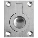 Frelan - Flush Ring Pull 38mm x 50mm - Satin Chrome - JV424ASC - Choice Handles