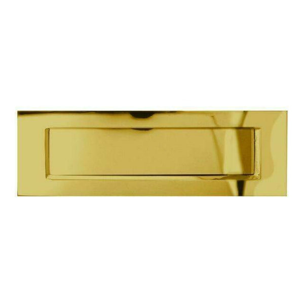 Frelan - Letterplate 305mm x 100mm - Polished Brass - JV36APB - Choice Handles