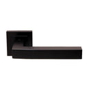 Eurospec - Alvar Designer Lever on Sprung Square Rose - Matt Black - SSL1401MB - Choice Handles