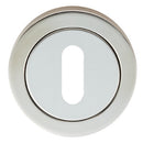 Eurospec - Steelworx SWL Escutcheon - Bright Stainless Steel - SWL103BSS - Choice Handles