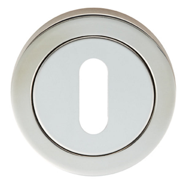 Eurospec - Steelworx SWL Escutcheon - Bright Stainless Steel - SWL103BSS - Choice Handles