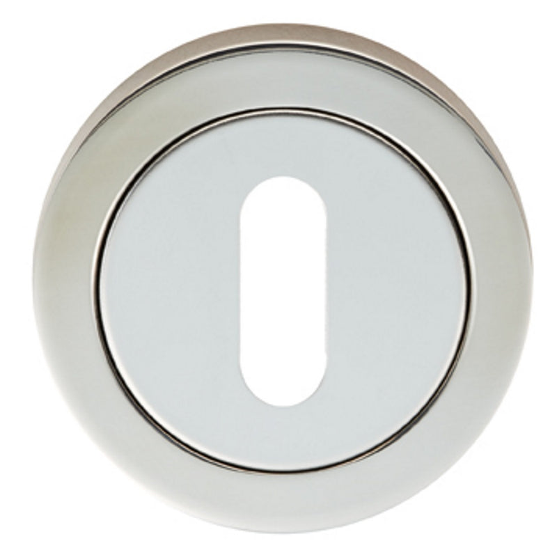 Eurospec - Steelworx SWL Escutcheon - Bright Stainless Steel - SWL103BSS - Choice Handles