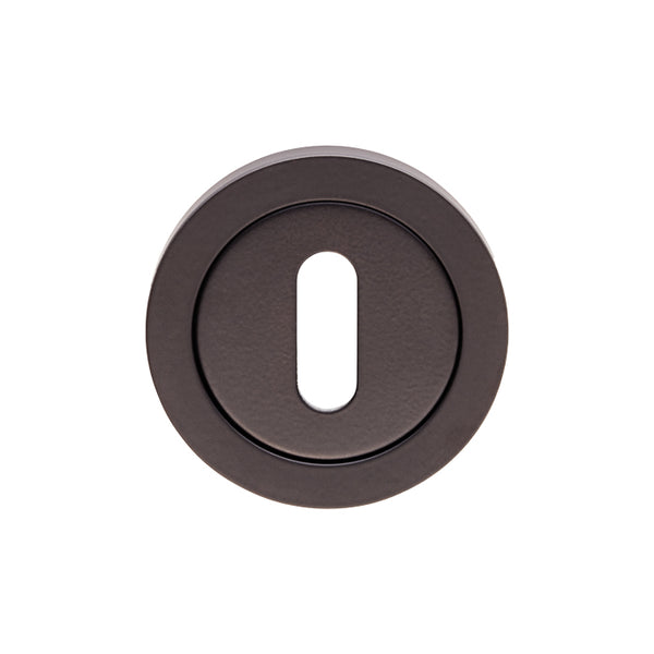 Eurospec - Steelworx SWL Escutcheon - Matt Black - SWL103MB - Choice Handles