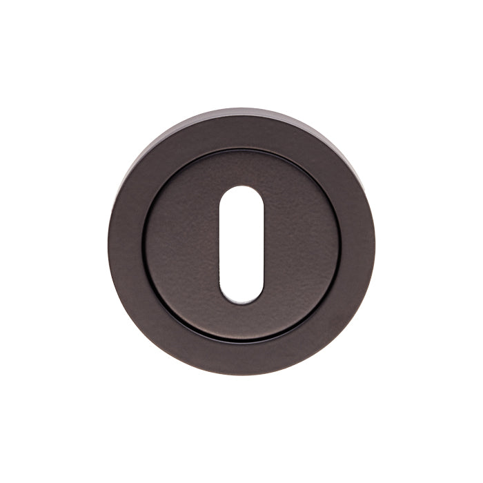 Eurospec - Steelworx SWL Escutcheon - Matt Black - SWL103MB - Choice Handles